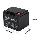 Power Mobility Scooter AGM Battery Pair 12v 40ah
