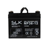 Reliable Pair of 12V 36Ah Gel Batteries for Scooters