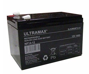 ULTRAMAX NP14-12 12V 14Ah Mobility Scooter Battery
