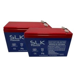 SLK Platinum 12V 10Ah Mobility Scooter GEL Batteries