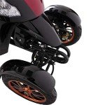 Green Power JH500 4-Wheel Electric Mobility Scooter Red