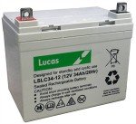 Lucas 12V 34AH Mobility Equipment Battery