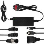 42V 2A Electric Scooter Charger with 6 Connections
