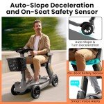 Paiseec S3 Folding Electric Mobility Scooter for Adults
