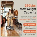 SuperHandy Passport Pro Foldable Mobility Scooter