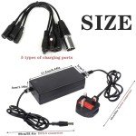 29.4V 2A Mobility Scooter Battery Charger with Connectors