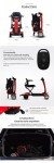 Automatic Folding Electric Mobility Scooter with Remote
