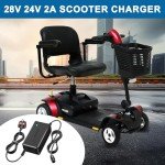 28V 2A Mobility Scooter Battery Charger with XLR Connector