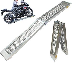 Black Folding Steel Ramp for Mobility Scooters