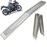 Black Folding Steel Ramp for Mobility Scooters