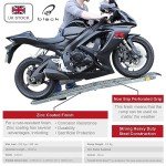 Black Folding Steel Ramp for Mobility Scooters