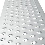 Heavy Duty Galvanized Steel Loading Ramps - 400kg Capacity