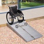 Portable Folding Aluminum Wheelchair Ramp for Scooters