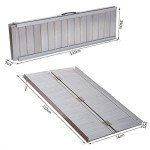 Portable Folding Aluminum Wheelchair Ramp for Scooters