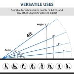 Portable Folding Aluminum Wheelchair Ramp for Scooters
