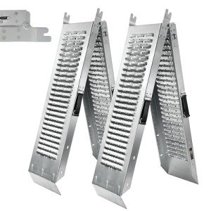 Aluminum Steel Foldable Loading Ramp for Vehicles