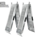 Aluminum Steel Foldable Loading Ramp for Vehicles