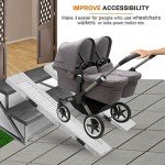 Aluminum Steel Foldable Loading Ramp for Vehicles