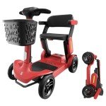 Paiseec S3 Folding Mobility Scooter for Seniors