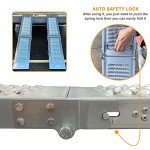 Aluminum Steel Foldable Loading Ramp for Vehicles