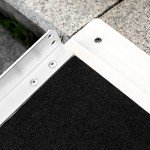 HOMCOM Portable Folding Aluminium Wheelchair Ramp
