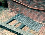 Avonstar 4-Inch Silver Door Ramp