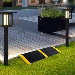 Portable Anti-Slip Wheelchair Ramp for Steps