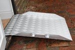 Aluminium Threshold Ramp for Doorways - 8cm