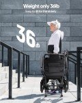 Lightweight Foldable Electric Wheelchair for Adults