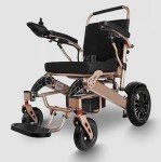 Compact Automatic Folding Electric Wheelchair with Battery