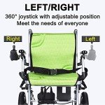 Lightweight Foldable Electric Wheelchair for Adults