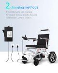 WISGING All-Terrain Electric Wheelchair for Adults
