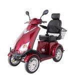 Green Power BL800 4-Wheel Electric Mobility Scooter Red