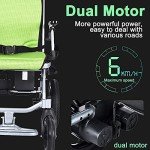 Lightweight Foldable Electric Wheelchair for Adults