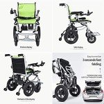 Lightweight Foldable Electric Wheelchair for Adults