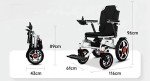 Foldable Electric Wheelchair with 20Ah Battery