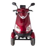 Green Power BL800 4-Wheel Electric Mobility Scooter Red