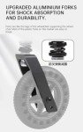 Lightweight Foldable Electric Wheelchair with Remote