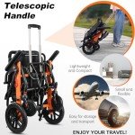 WISGING Ultra-Light Folding Wheelchair for Travel