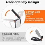 WISGING Ultra-Light Folding Wheelchair for Travel