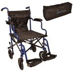 Lightweight Folding Travel Wheelchair with Carry Bag