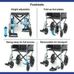 Escape Lite 46cm Wheelchair with Comfort Seat