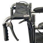 Lightweight Folding Wheelchair with Quick Release Brake