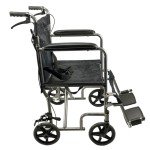 Lightweight Folding Wheelchair with Quick Release Brake