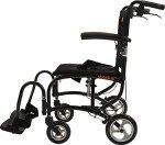 Ultra Lightweight Folding Travel Wheelchair with Carry Bag