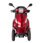 Fast Electric Mobility Scooter in Red with Battery