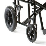 Drive Devilbiss BTR22BLK Heavy Duty 22" Bariatric Wheelchair Black
