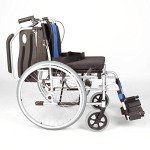 Lightweight Folding Aluminum Wheelchair with 20-Inch Seat