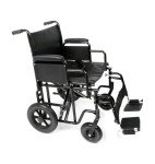 U-GO Atlas Heavy-Duty Folding Wheelchair for Adults