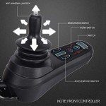 Lightweight Folding Electric Wheelchair with Batteries
